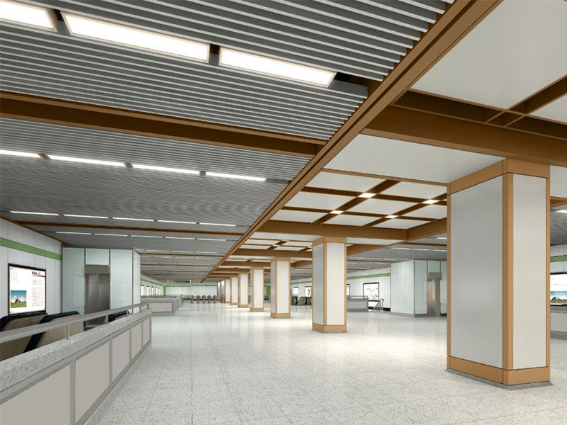 S 19M Baffle Ceiling